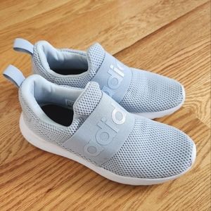 Adidas Big Kids Cloudfoam Lite Racer Slip-on Sneakers - Size 6 - Halo Blue